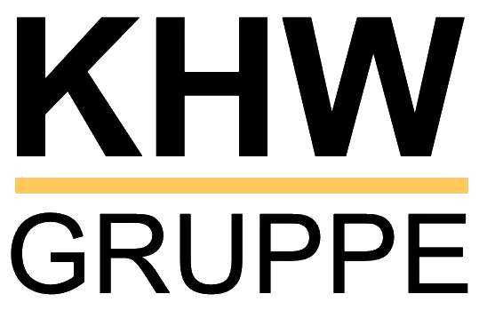 KHW Gruppe – Unternehmensgruppe in Mecklenburg-Vorpommern Logo KHW Gruppe – Unternehmensgruppe, Referenzkunde in Mecklenburg-Vorpommern